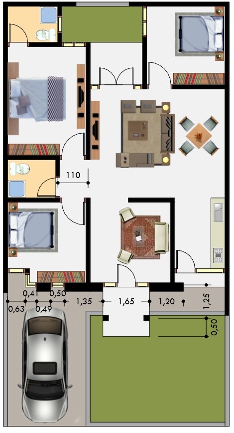 Layout Rumah